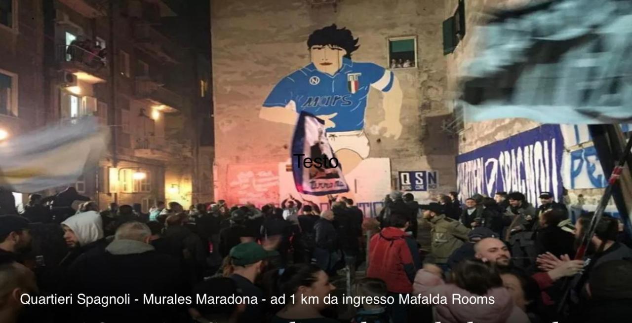 Mafalda - Napoli Rooms Kültér fotó